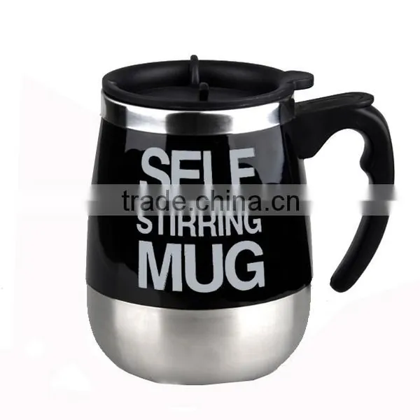 Automatic Battery Operated Stainless Steel Self Stirring Self Mixing & Spinning Cup photo-2