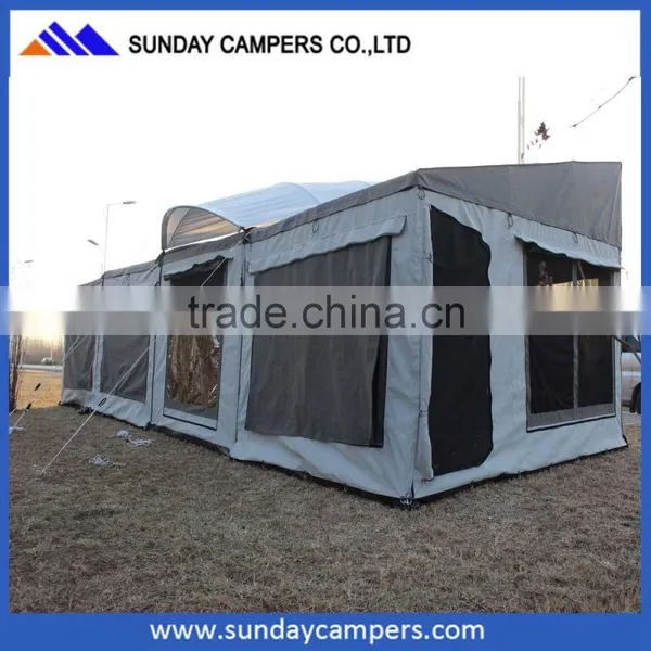 Australia Market Style Luxury Camping off Road Hard Floor Camper Trailer Tent photo-2
