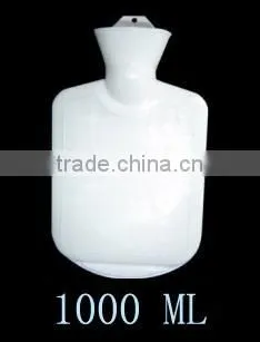 Round Design PVC Hot Water Bottle With Knitted Cover photo-3