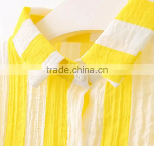 2017 Girls Bright Colour Vertical Stripe Fashion Saree Blouse photo-3