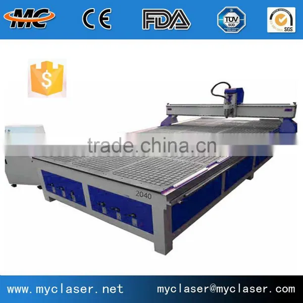 MC 2040 3d wood cnc router machine for aluminum furniture manufacturing machinery