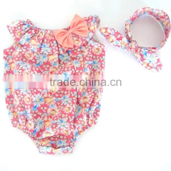 Baby Bodysuit, Baby Onesie, Baby Romper With Headbands photo-2