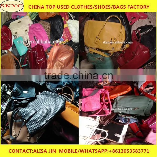 Used Bags Handbag in Containers Used Clothes Export to Africa photo-3