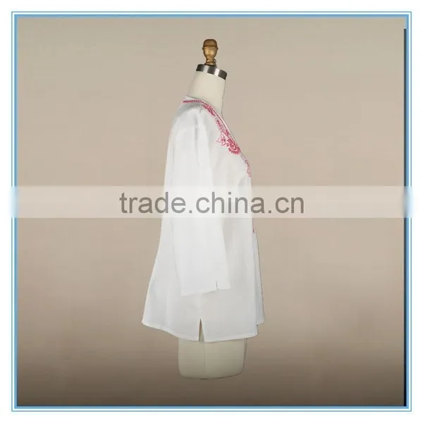 New Design Custom t Shirt Sweatshirts Office Lady Shirt With High Quality photo-3