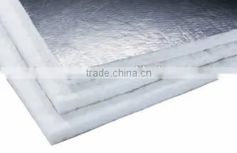 Thermal Insulation Fire Retardant Sound Absorption Glass Wool Blanket With Aluminium Foil photo-6