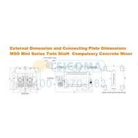 SICOMA MSO Mini Series Twin Shaft Compulsory Concrete Mixer photo-2