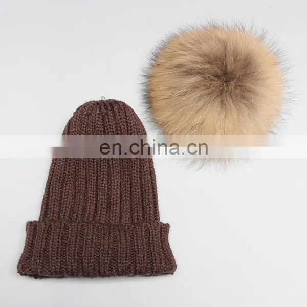 Supply Kids Acrylic Beanie With Big Pompon photo-6