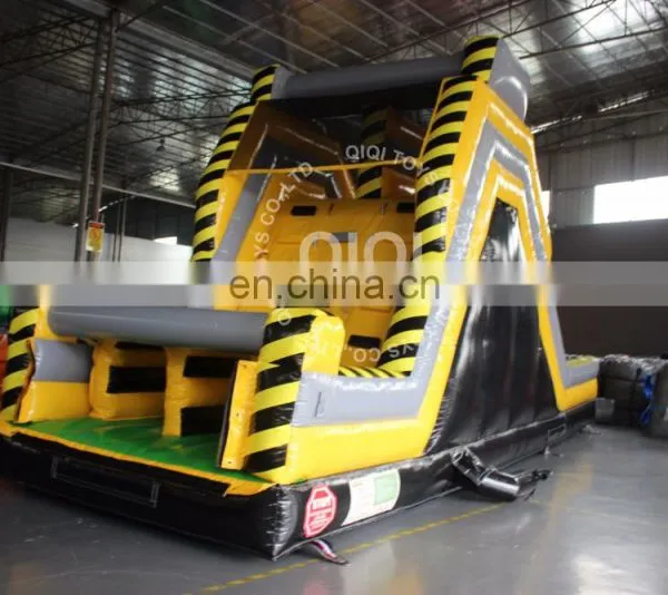 Orange Obstacle Course Inflatable With Slide n Slip photo-3
