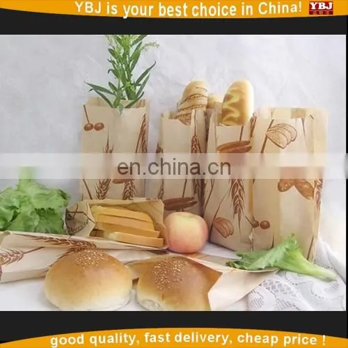 Kraft Paper Bread Bag With Clear Window photo-2