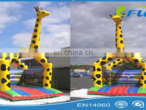 Commercial Inflatable Giraffe Bouncer/inflatable Giraffe Jumping Bouncer/giraffe Inflatable Bouncer Castle photo-5