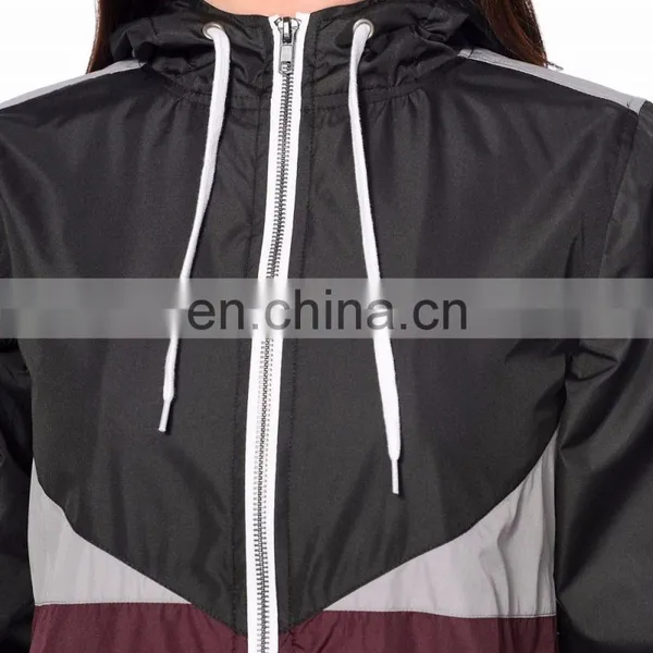 New Custom Made Polyester Nylon Water Proof Coach Windbreaker Jackets photo-4