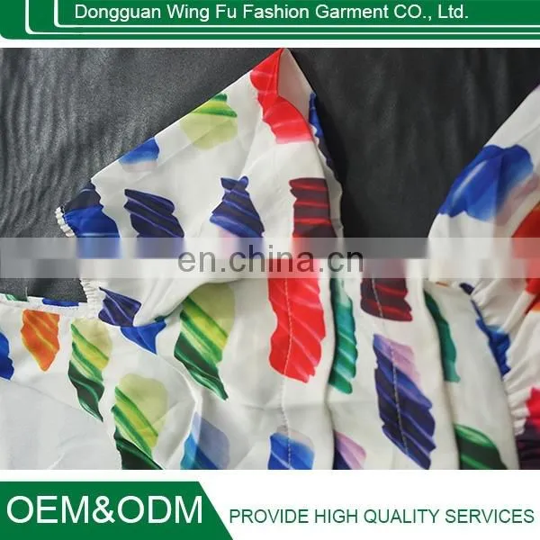 2015 Summer Short Sleeved Silk Skirt Cultivate One's Morality Dress photo-4