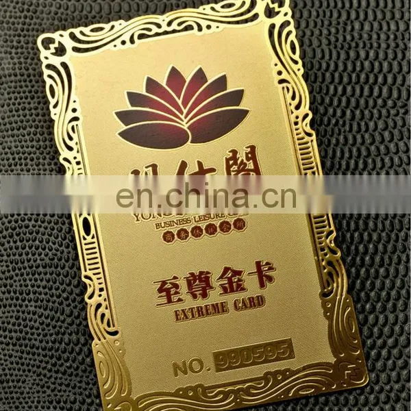 Custom Wholesale Metal Business Card Machine id Card Holder Metal Visiting Card photo-3
