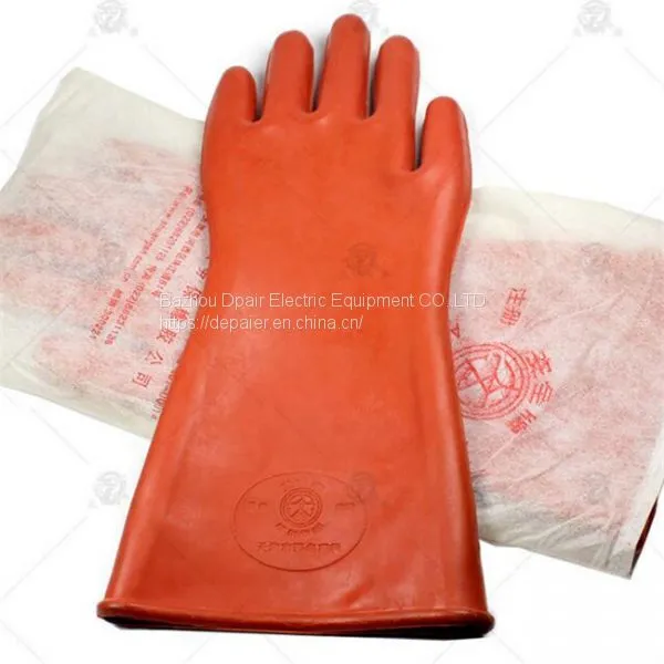 Insulating Electrical Rubber Gloves Electrical Low Price photo-4