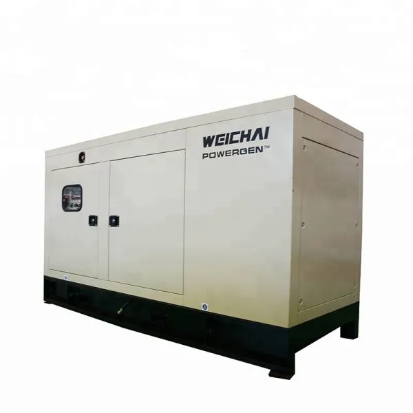 High Efficiency Weichai 50kw Diesel Engine Generator 60kva Silent Gensets photo-5