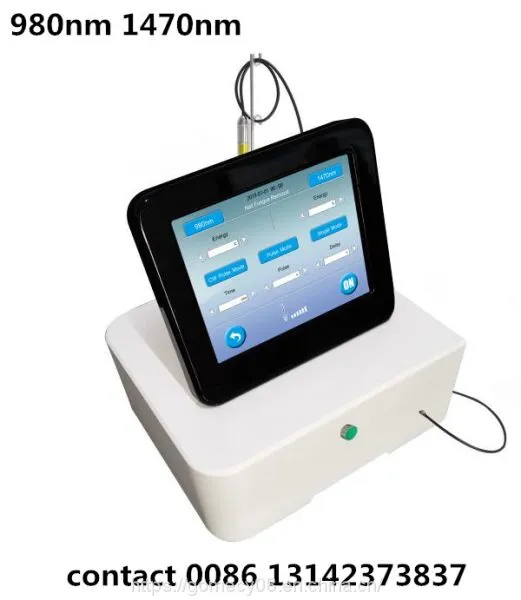 650nm 980nm 1470nm Diode Laser Technology Laser Physical Therapy Nail Fungus Removal Fiber Laser Liposuction Lipolysis Vascular Removal Spider Veins Treatment