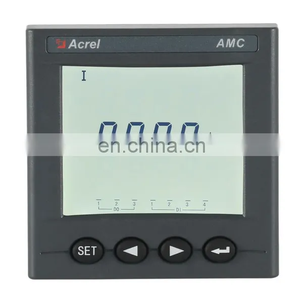 Acrel 300286.SZ AMC72L-DI/M Intelligent Programmable DC Ammeter Current Meter With 4-20mA Output for Solar Power photo-2