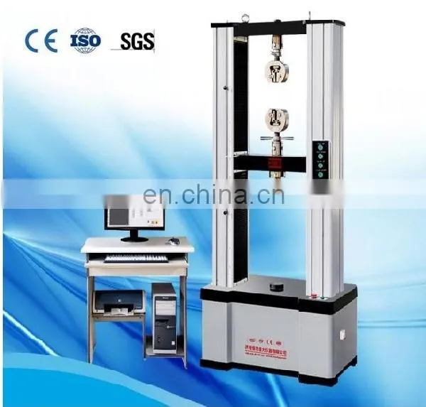 Tabletop Dual Column Electromechanical Universal Test Machine 50 KN(11250 Lb) for Tension Bending and Compression Test photo-3