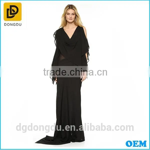 Hottest Fashion Style Elegant Women Casual Summer Ladies Black Sleeveless Dress photo-3