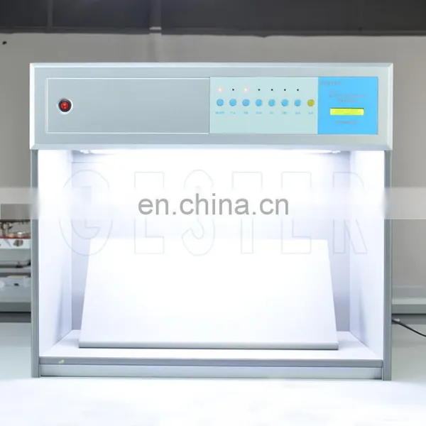 High Quality Textile Lab Testing Equipment GT-D08 Colour Matching Light Box photo-4