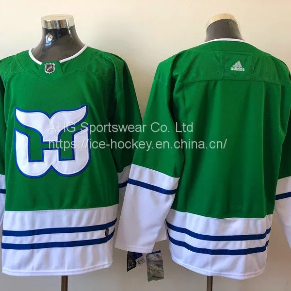 Hartford Whalers Green Jersey