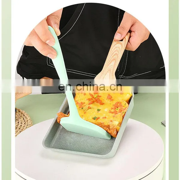 Japanese Hotel All Purpose Fried Omelette Big Coating Iron Egg Kitchen Sauce Cooking Pancake Non Stick Pan photo-4