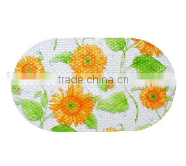 Plastic Transparent Floor Mat Pvc Rug Mat photo-2
