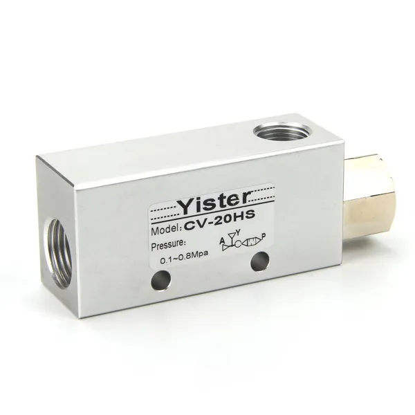SMC Type CV Series Aluminum Alloy Vacuum Generator Pneumatic Vacuum Ejector With Fittings and Muffler photo-4