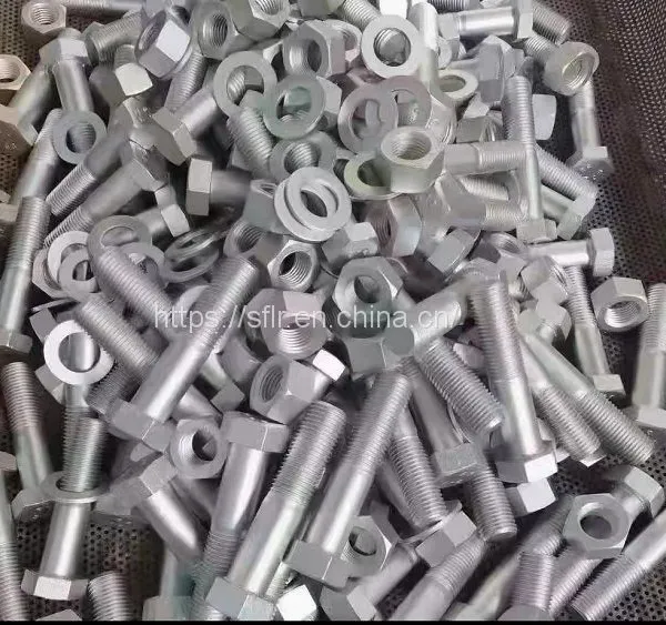 DIN 933/ DIN 934 Hex Head Bolt Fasteners Dacromet Coating photo-2