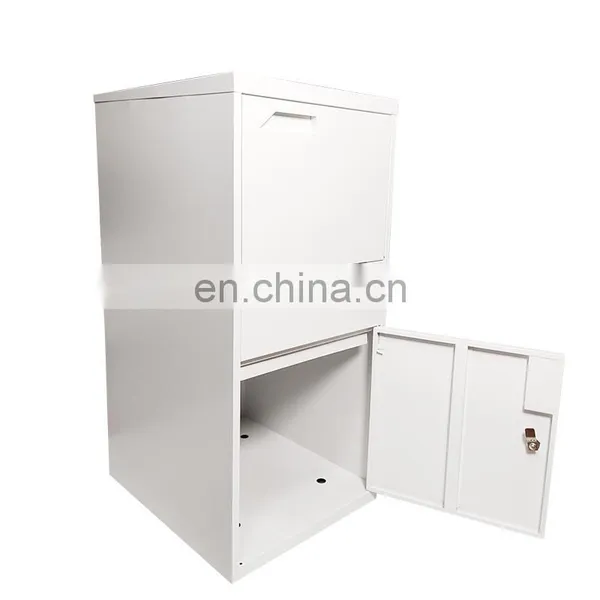 WELDON Front Access Secure Large Capacity Galvanized Steel Wall Mounted Locking Vertical Parcel Dropbox Mailbox photo-5