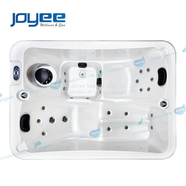 JOYEE 2 Person Small Size Balboa Control System Outdoor Whirlpool Spa Hot Tub photo-5