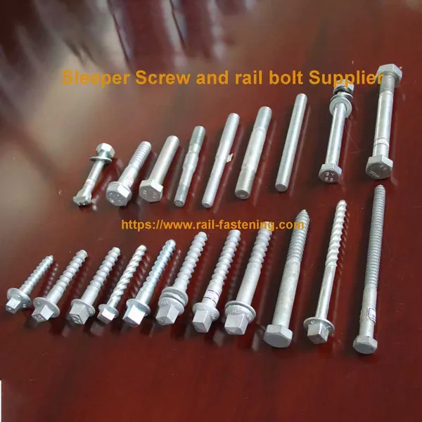 Hexagon Head Screw Spike for Railrway Fastening photo-2