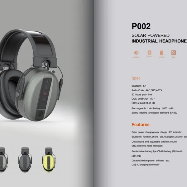 P004 Bluetooth Enc Headphones for Hearing photo-5