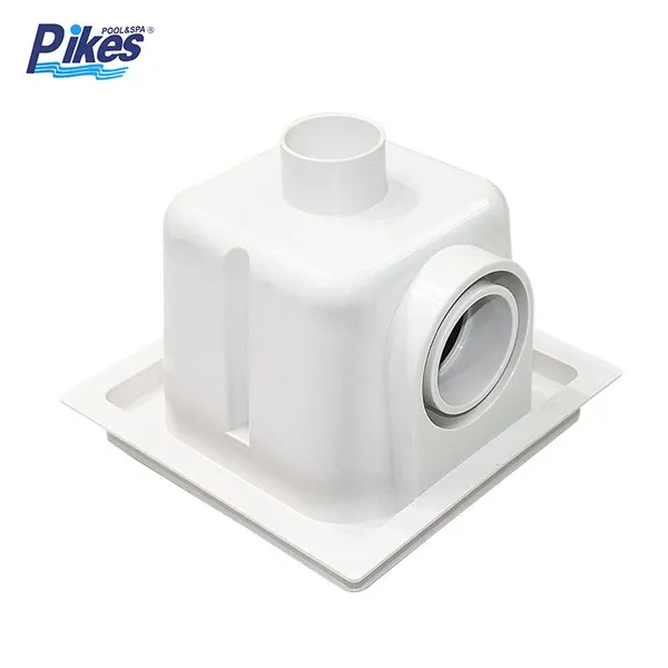 Pikes New Square Main Drain 2''/2.5'' ABS Material In-line Inserts Wholesale Swimming Pool Floor Main Drain photo-6