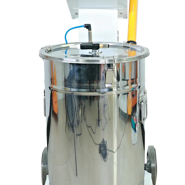 HXC-310 Durable Powder Cartridge Vacuum Adsorption Coating Electrostatic Metal Spraying Machine With Roller photo-5