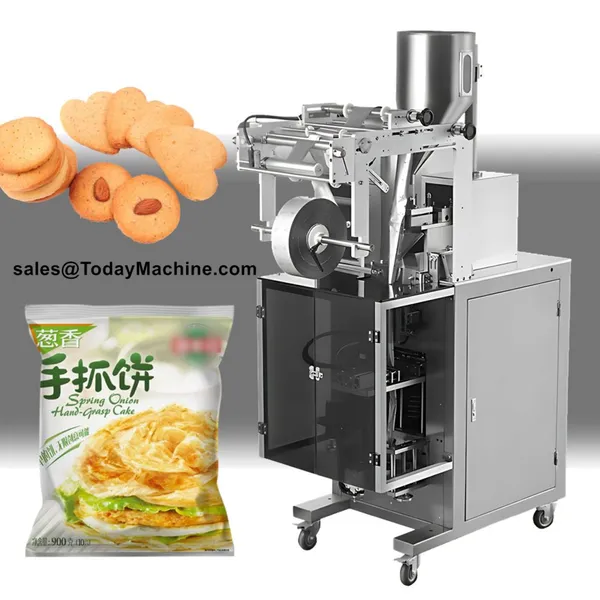 Manual Feeding Tray Packing Machine for Candy Balls Granules Dry Fruits Bag Sachet photo-5