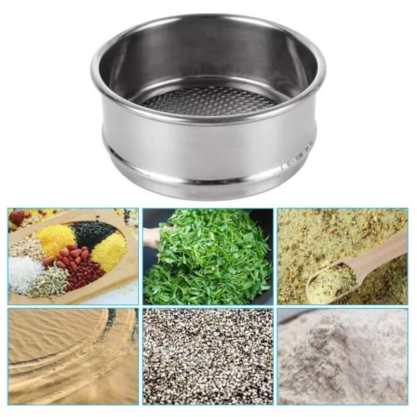 Lab Sieves 304 Stainless Steel Test Sieves 300 Mesh 0.05mm, 100 Mesh 0.154mm, 10 Mesh 2mm Aperture Lab Standard Test Sieve Factory Direct photo-6