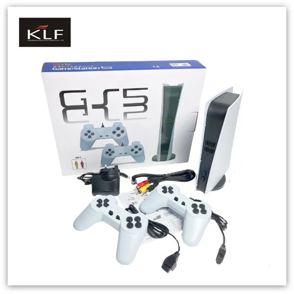 GS5 Retro TV Game Console, With 2 Pcs Wired Game Controller, 8 Bit Classic 300 Retro Game Player photo-4