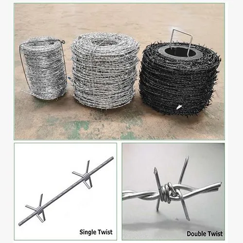 Hot Dipped Galvanized Double Strand Twisted Barbed Wire for Durable Fencing photo-2