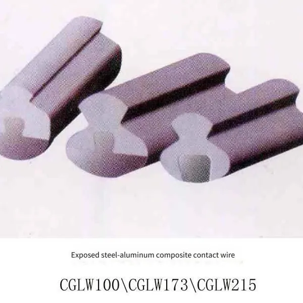 Exposed Steel-aluminum Composite Contact Wire Cglw100 for Overhead Gantry Crane Wiring, Exposed Steel-aluminum Tram Wire Cglw173 photo-3