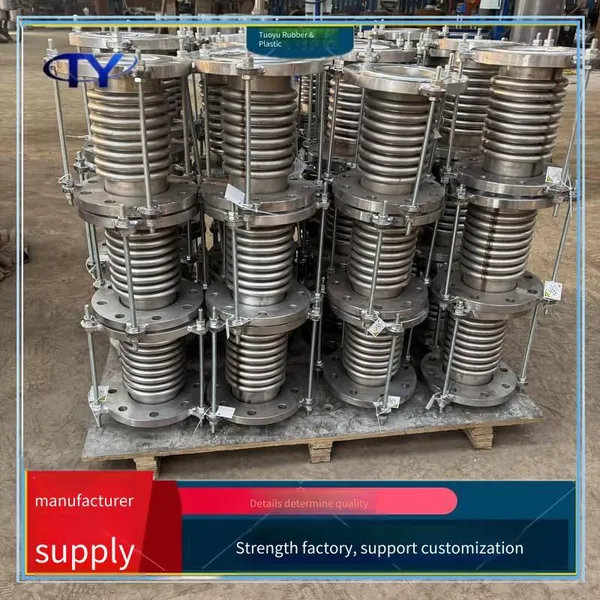 Stainless Steel Axial Internal Pressure Expansion Joint, Bellows Compensator, Flange Type Expansion Joint for Compensating Displacement and Used as Compensation Element photo-2