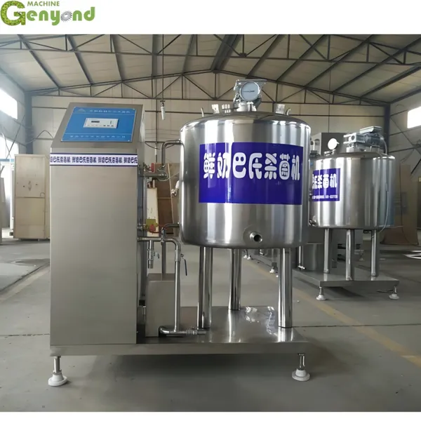 Shanghai Industrial Milk Pasteurizer Small Juice Pasteurization Machine Fruit Juice Pasteurization Machine photo-6