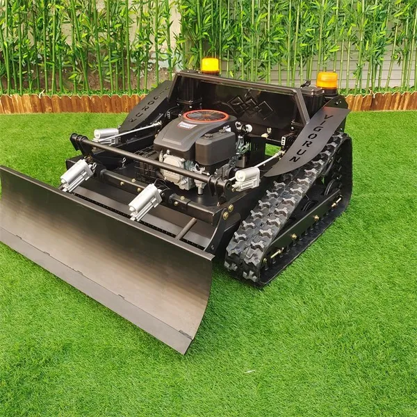 Industrial Petrol Adjustable Mowing Height Brushless Walking Motor Remote Controlled Cordless Single Cylinder 4-Stroke Mowing photo-3