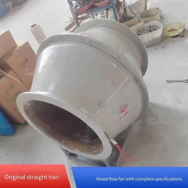 Swf Mixed Flow Ventilator, Pressurized Duct Fan, Made of Fiberglass or Carbon Steel, Suspended Diagonal Flow Fan photo-2