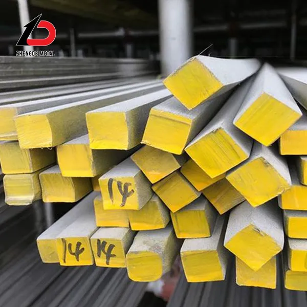 Tensile Strength Hardness and Machinability Square Steel Bar photo-4