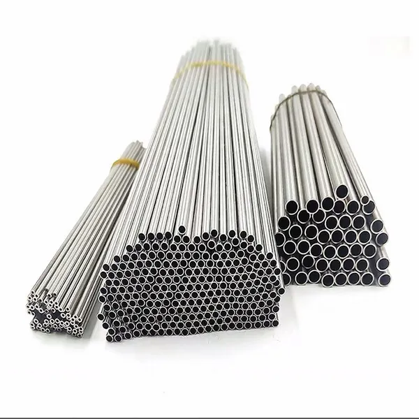 Precision Small Diameter 304 316L Stainless Steel Capillary Tube Thin Wall Seamless Stainless Tubing For Medical Instrument