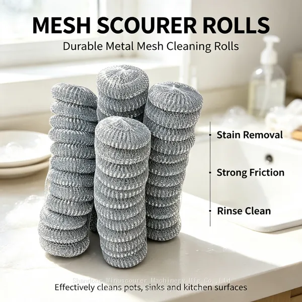 Hot Sale Galvanized Wire Mesh Cleaning Ball Rust‑Resistant Metal Scourer for Kitchen Pot Pan Cleaning Wholesale Supply photo-3