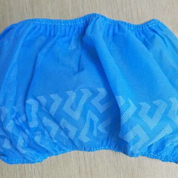 RX Factory Wholesale Disposable Elastic Protective Non-woven PP Shoe Covers for Cleaning