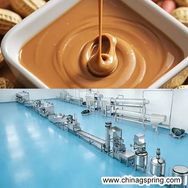 Linha de Produção Automática de Pasta de Amendoim e Gergelim de Alta Qualidade para Processamento Comercial