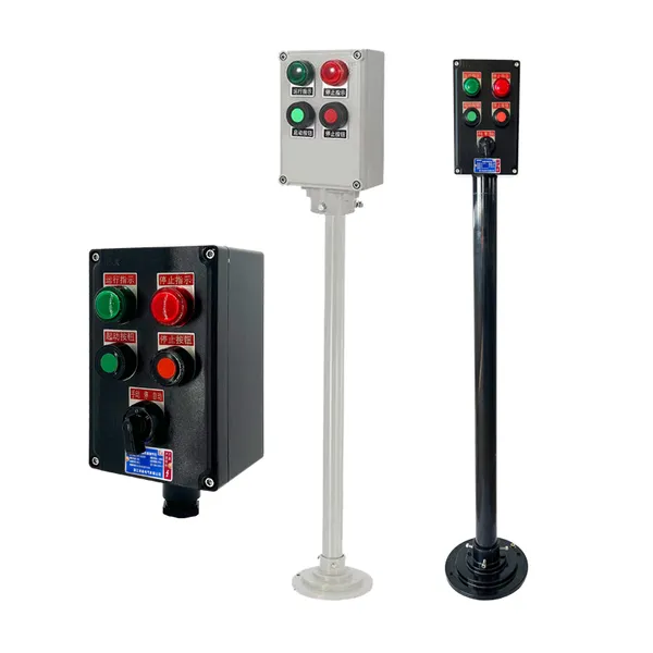 Explosion Proof Control Column IP66 Aluminum Alloy Flameproof Operation Box for Chemical Oil Gas Hazardous Zone1 Zone2 photo-4